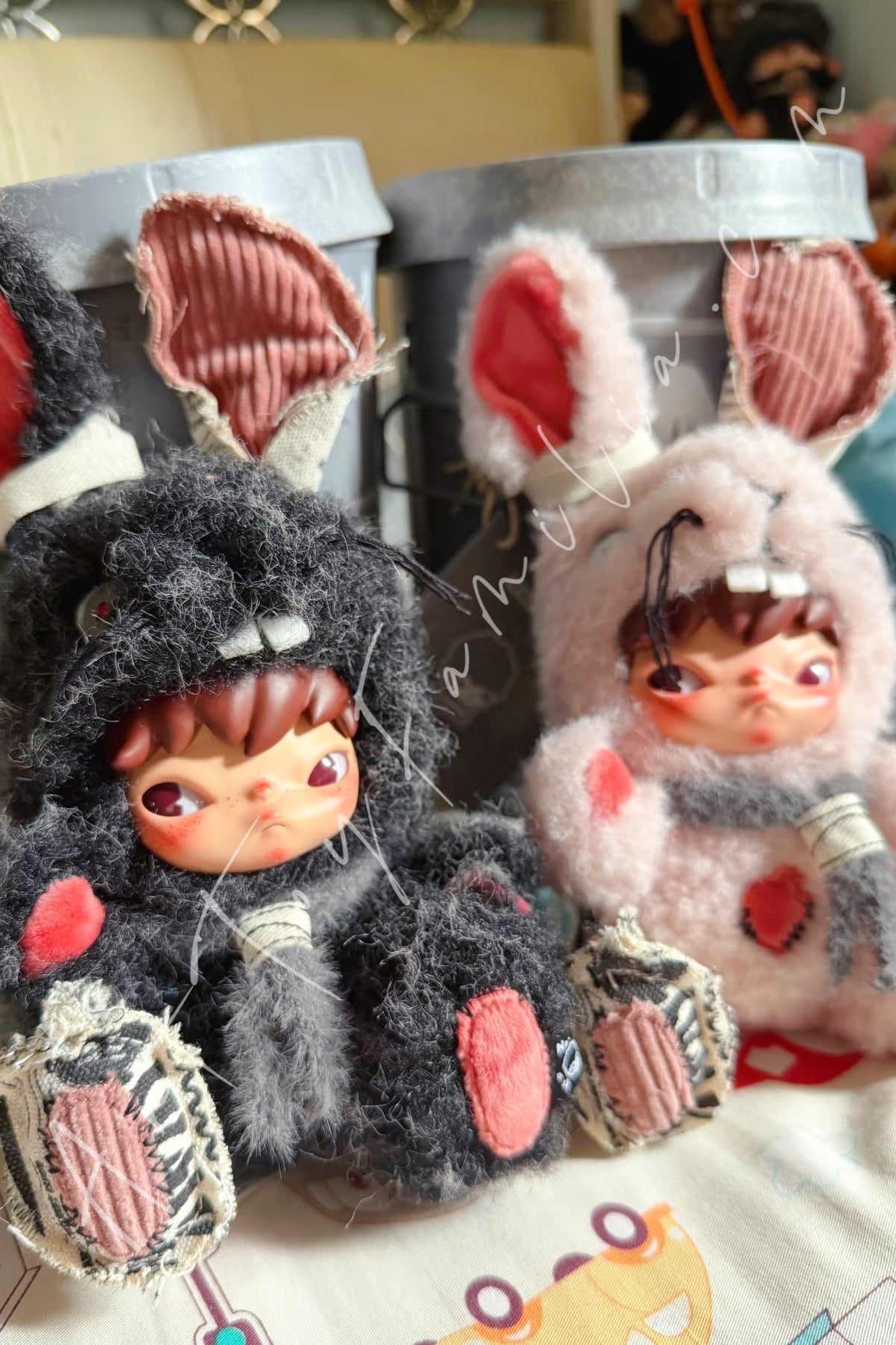 Hirono Little Hare Plush Doll Pendant – Art Toy Familia