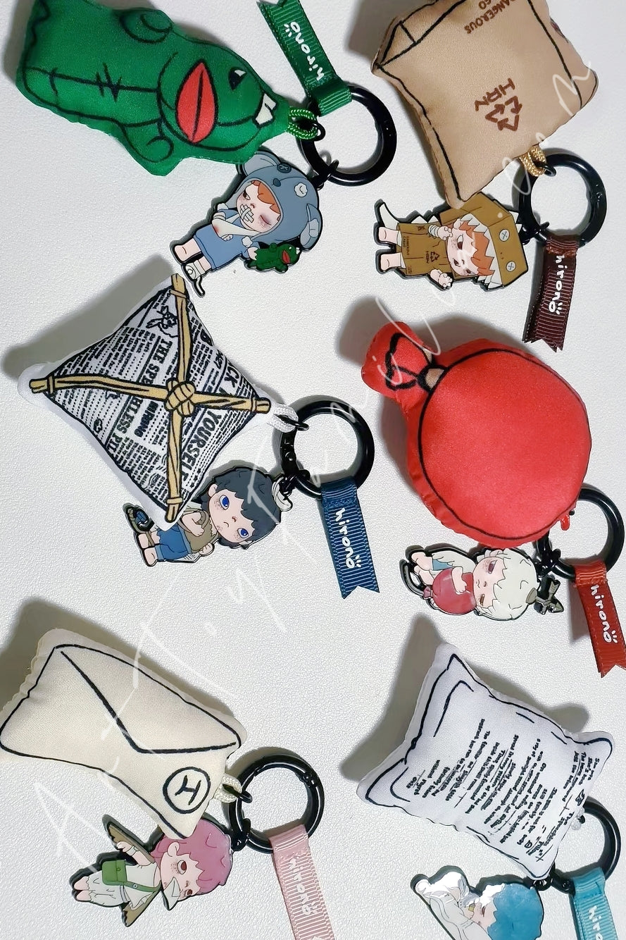 Popmart Hirono Mime Series Keychain 6 confirmed figures