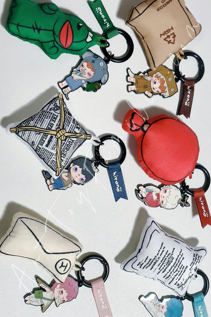 Popmart Hirono Mime Series Keychain 6 confirmed figures
