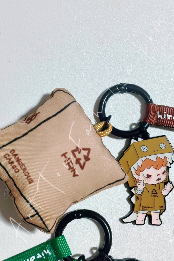 Popmart Hirono Mime Series Keychain Devilry