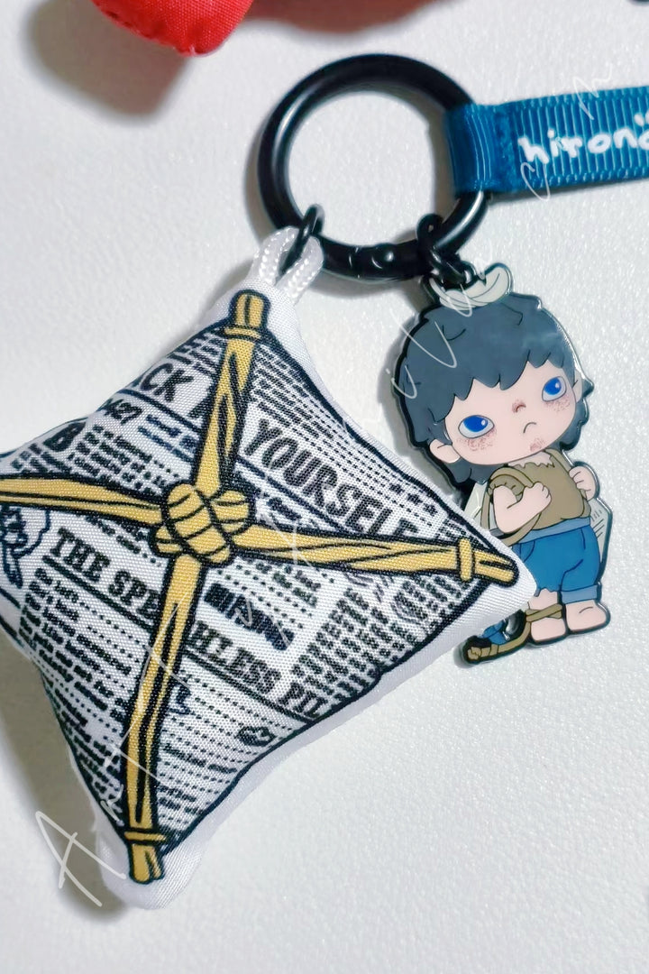Popmart Hirono Mime Series Keychain Patience