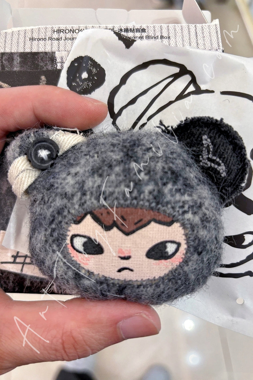 Popmart Hirono Road Journal Series Fridge Magnet City Dust Afloat