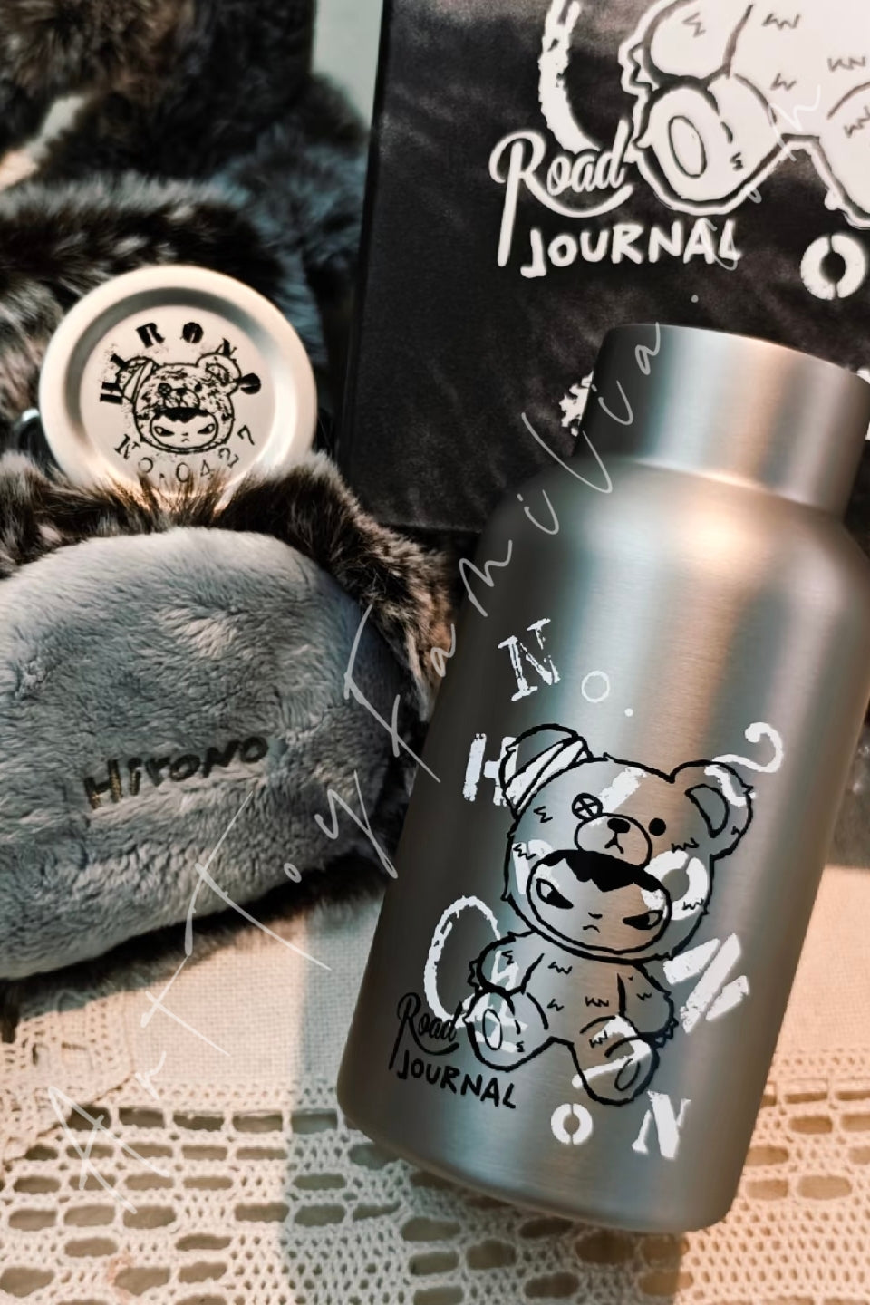 Popmart Hirono Road Journal Series Insulated Tumbler