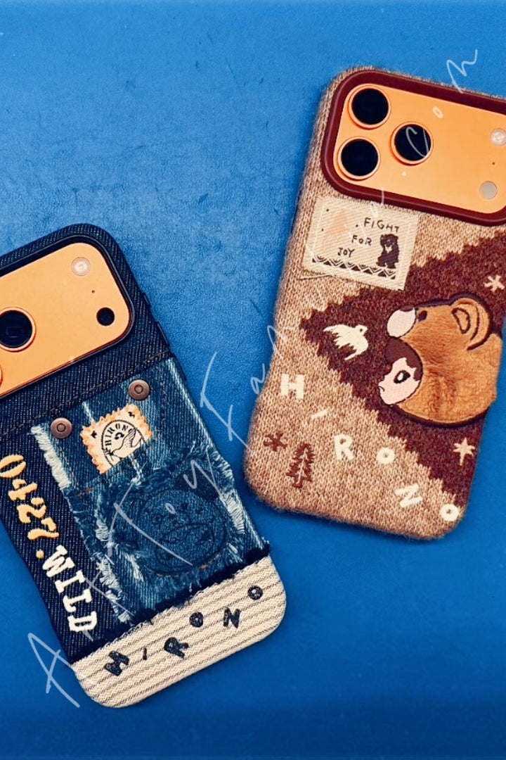 Popmart Hirono Road Journal Series Phone Case