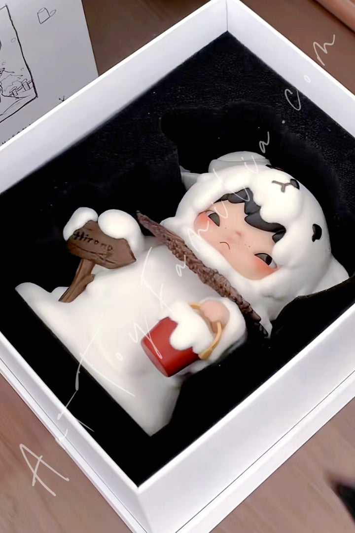 Popmart Hirono Snow Man Figurine