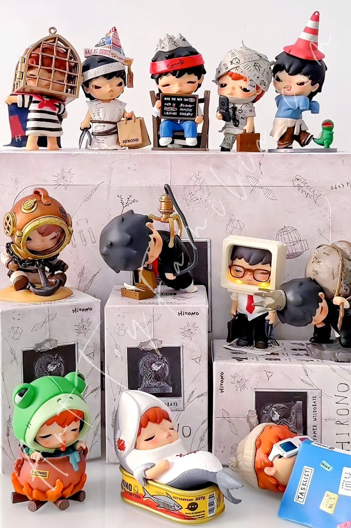 POP MART - Hirono Tamed Wildgrass Series 12 Confirmed Figures(opened box sealed bag)