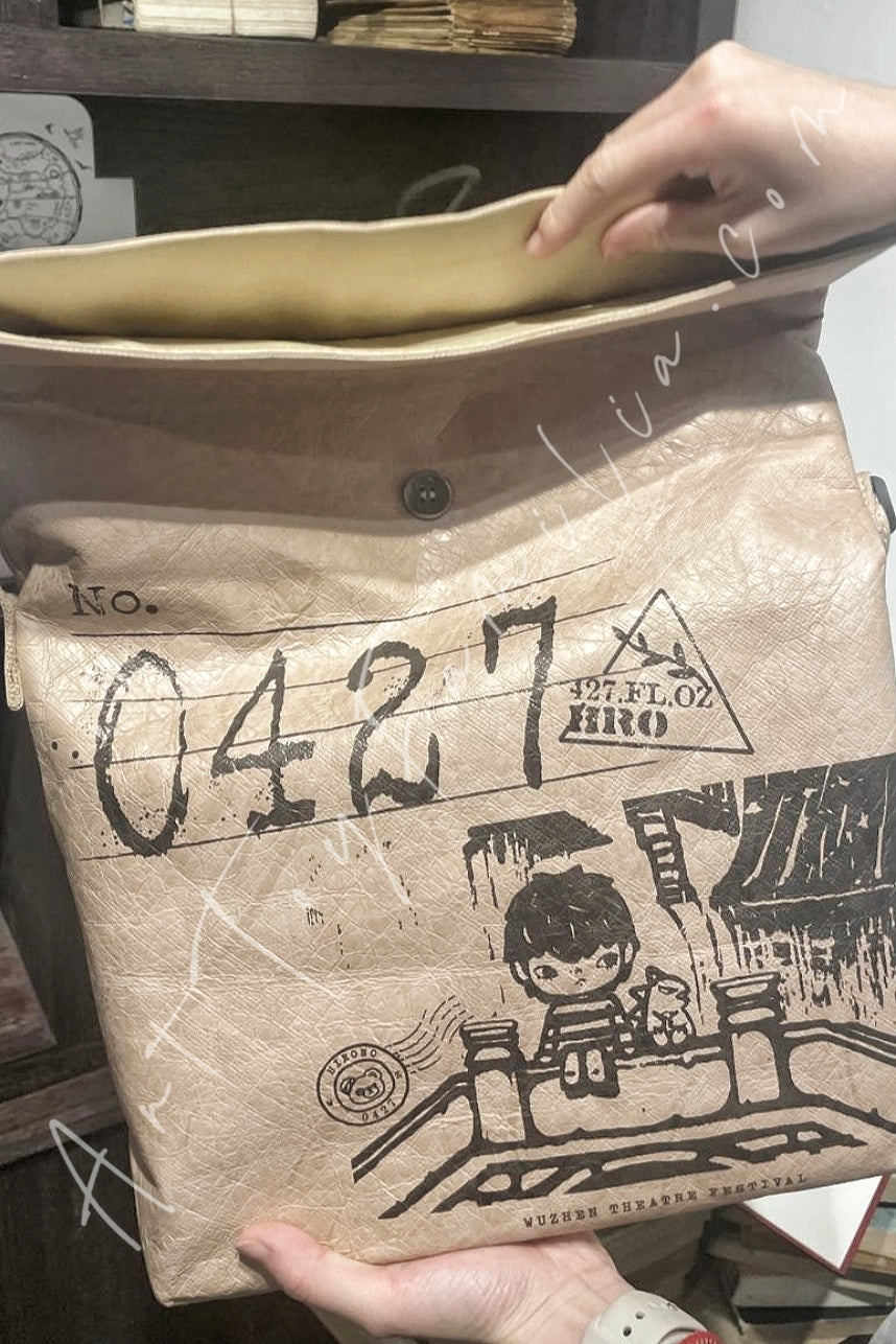Popmart Hirono The Fleeting Years Series Message Bag