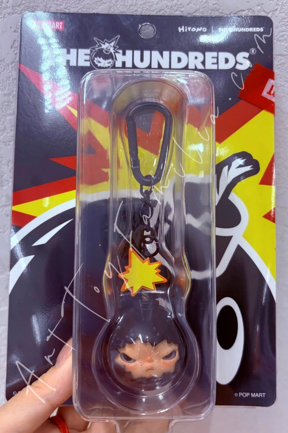 Popmart Hirono × The Hundreds Pendant