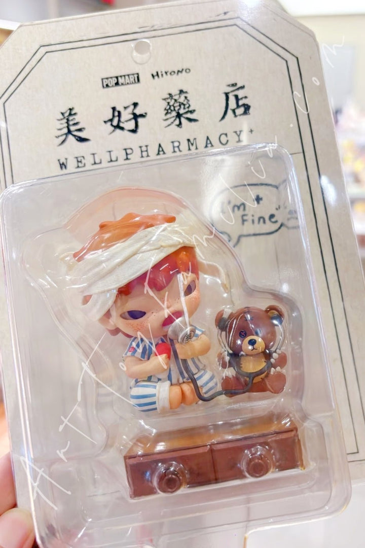 POP MART - Hirono Wellpharmacy Figurine - 美好药店吊卡