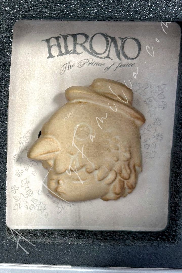 Popmart Hirono Whisper Within Ceramic Badge Blind Box Prince of Peace