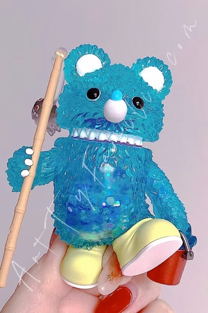Popmart Instinctoy Muckey Dreamy Life Series Figures Fun Fishing