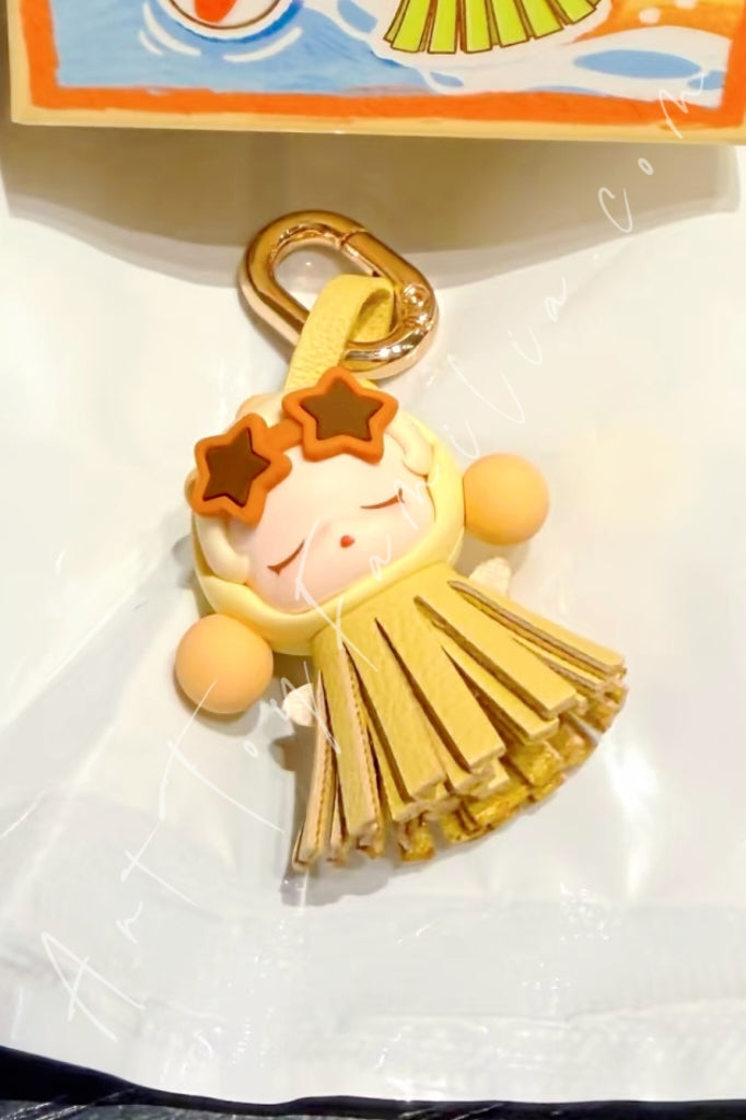 Popmart Island Vacation Series Decorative Accessory Skullpanda Sea Breeze Surf (Secret)