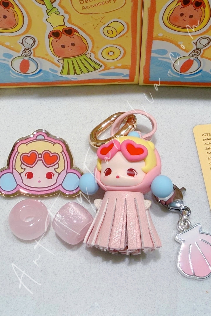 Popmart Island Vacation Series Decorative Accessory Skullpanda Summer Crush