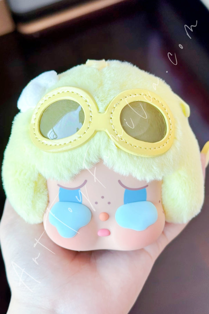 Popmart Island Vacation Series Earphone Case Crybaby Sun Bath