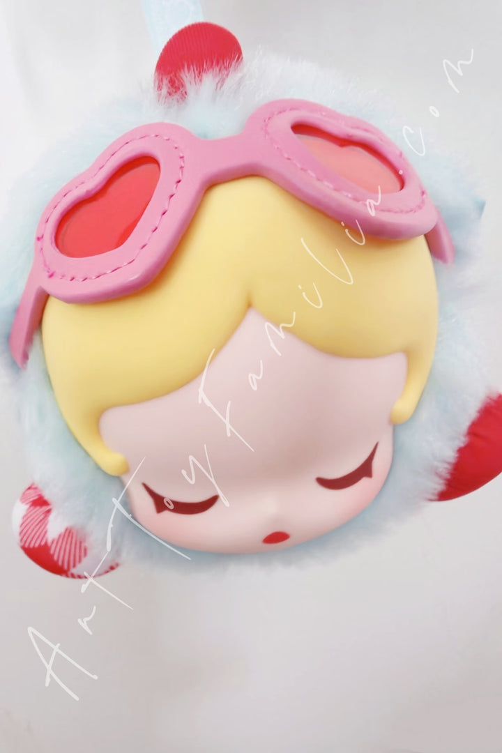 Popmart Island Vacation Series Earphone Case Skullpanda Summer Crush