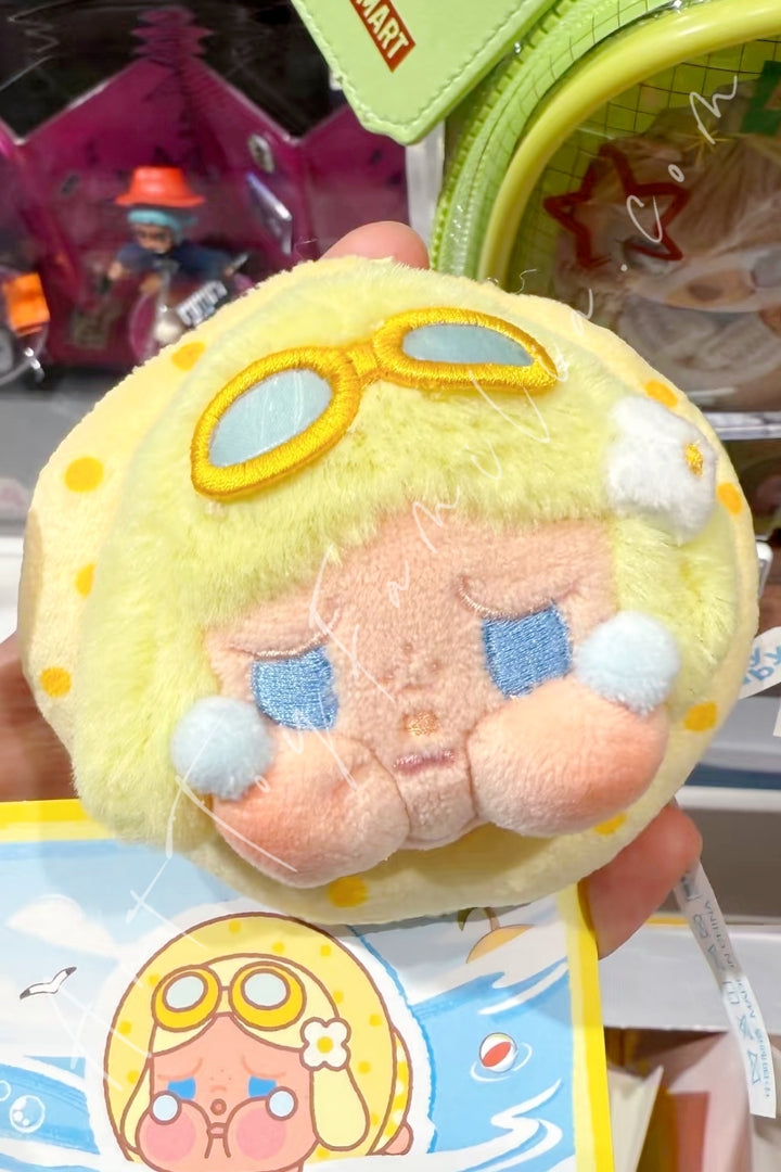 Popmart Island Vacation Series Mini Plush Pendant Crybaby Sun Bath
