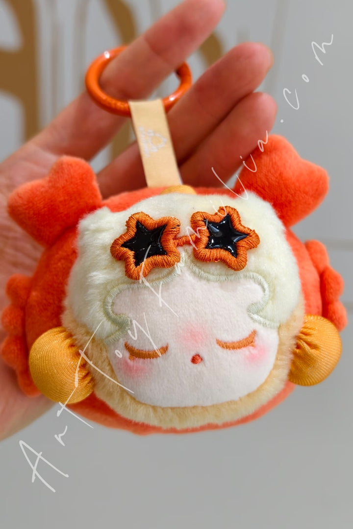 Popmart Island Vacation Series Mini Plush Pendant Skullpanda Sea Breeze Surf (Secret)