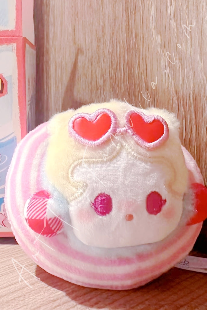 Popmart Island Vacation Series Mini Plush Pendant Skullpanda Summer Crush
