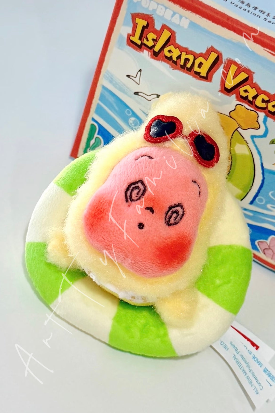 Popmart Island Vacation Series Mini Plush Pendant Twinkle Twinkle Sailing Day