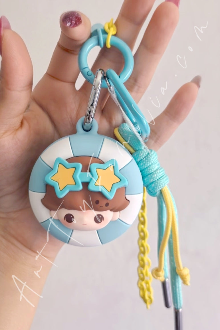 Popmart Island Vacation Series Multi-Functional Lanyard Dimoo Starry Voyage