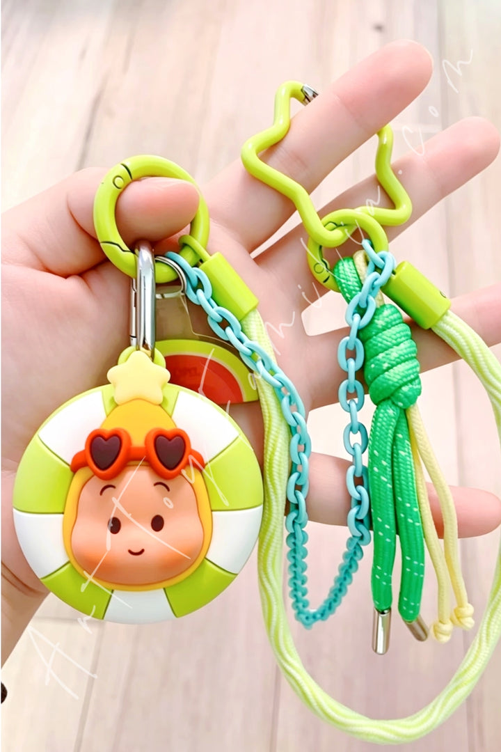Popmart Island Vacation Series Multi-Functional Lanyard Twinkle Twinkle Sailing Day
