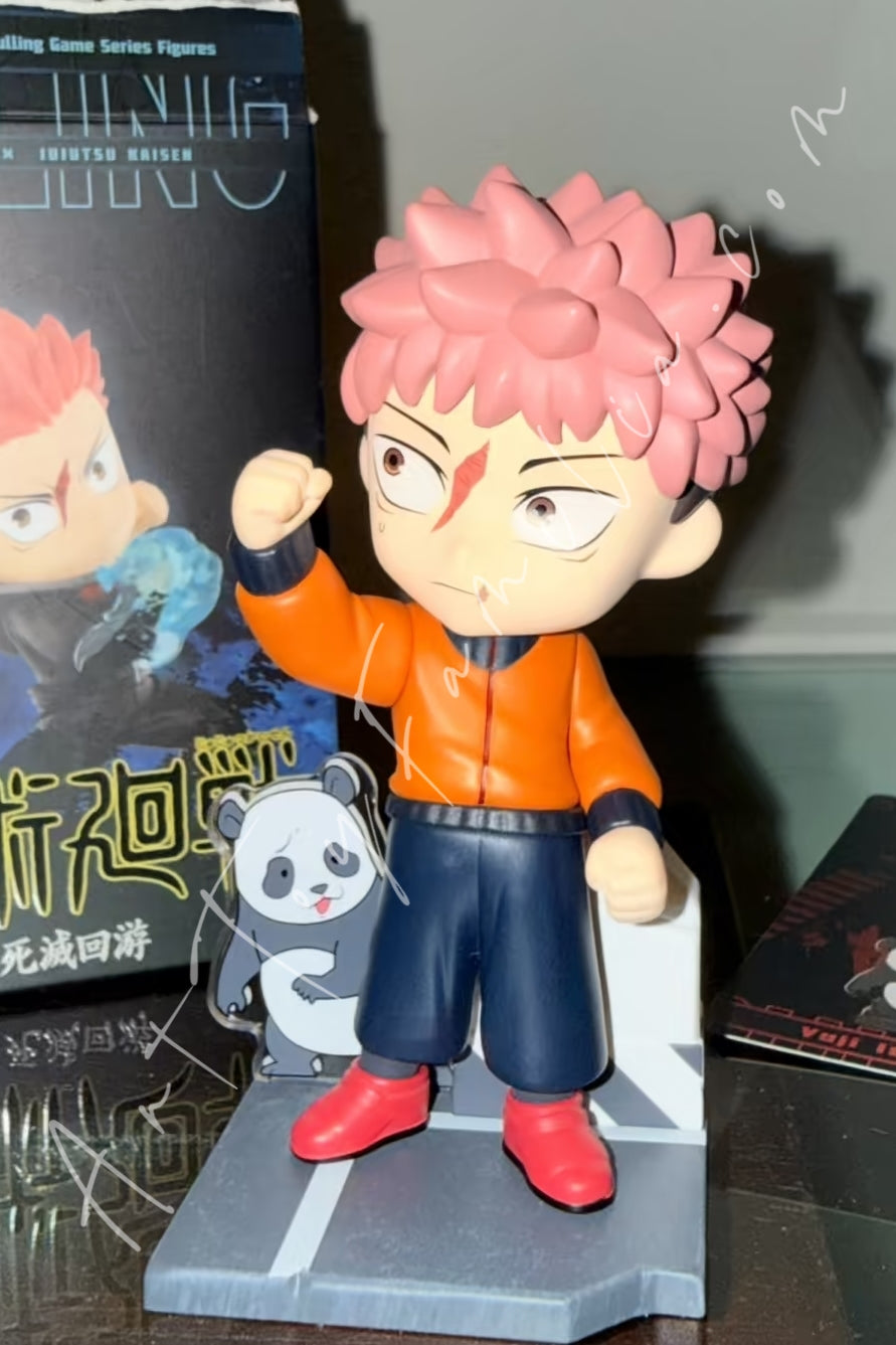 Popmart Jujutsu Kaisen The Culling Game Series Figures Yuji Itadori with Panda (Secret)