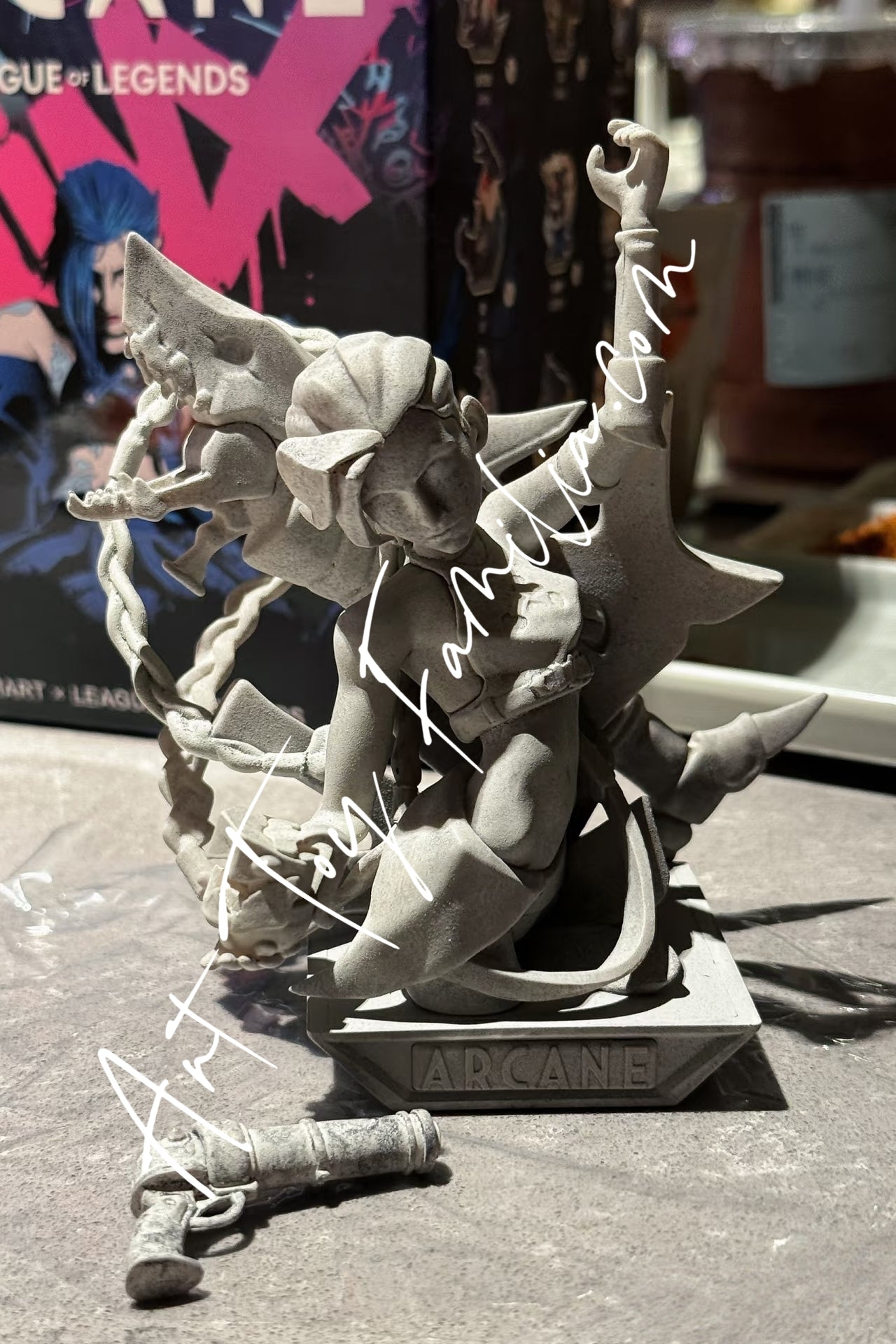 ポップマート League of Legends アーケインシークレットジンクス POP MART X League of Legends Arcane Figure Series Blind Box