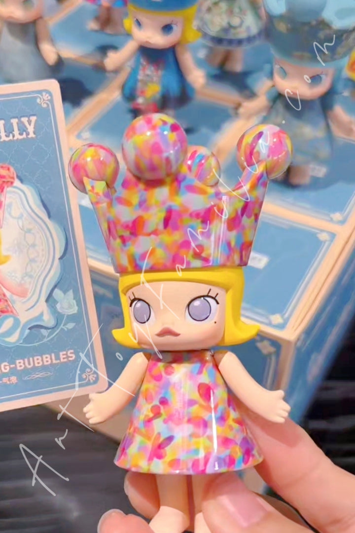 Popmart MEGA Royal Molly 100% Series 1 Huang YuXing-Bubbles