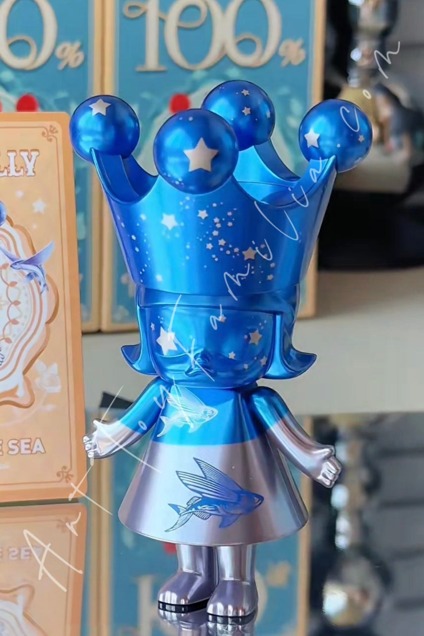 Popmart MEGA Royal Molly 100% Series 1 Star Upon the Sea(Secret)