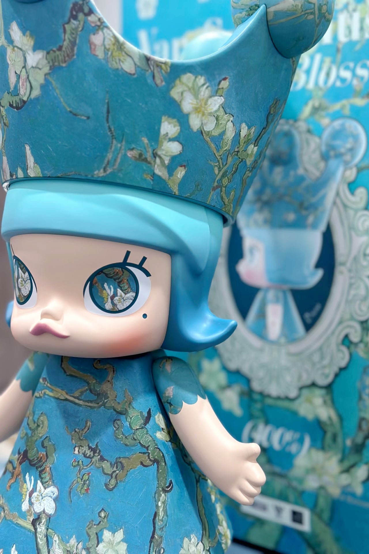 MEGA Royal Molly 400% Van Gogh Museum Almond Blossom | POP MART