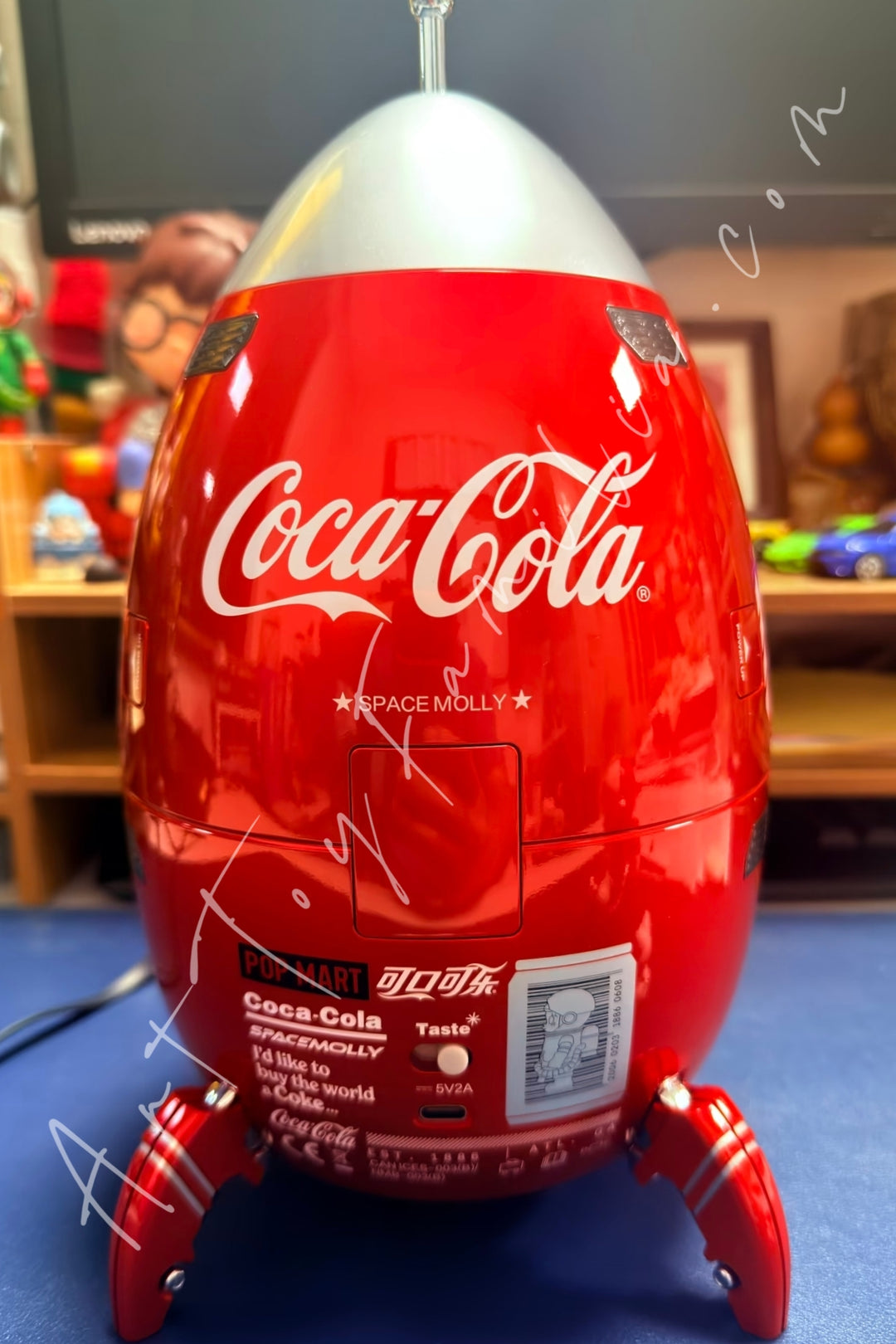 Popmart MEGA Space Molly × Coca-Cola Series Rocket Figure