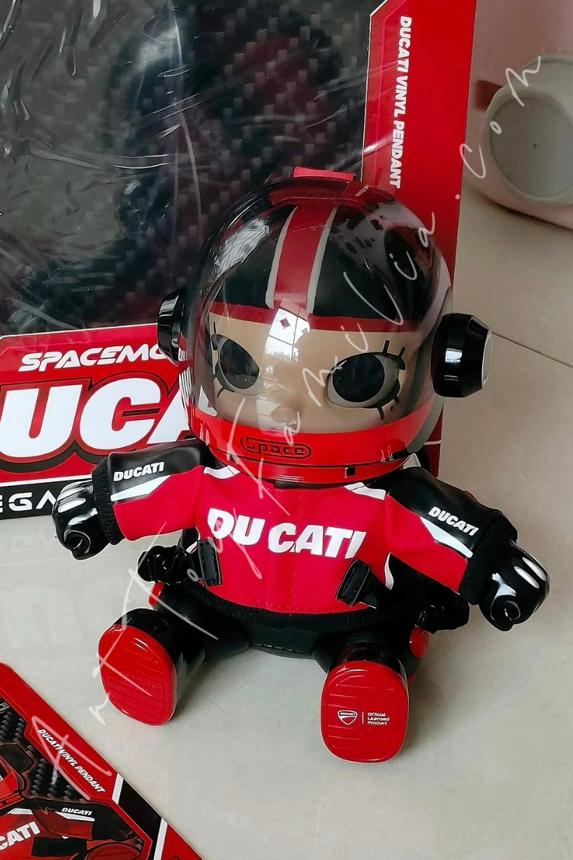 Popmart MEGA Space Molly Ducati Vinyl Plush Pendant