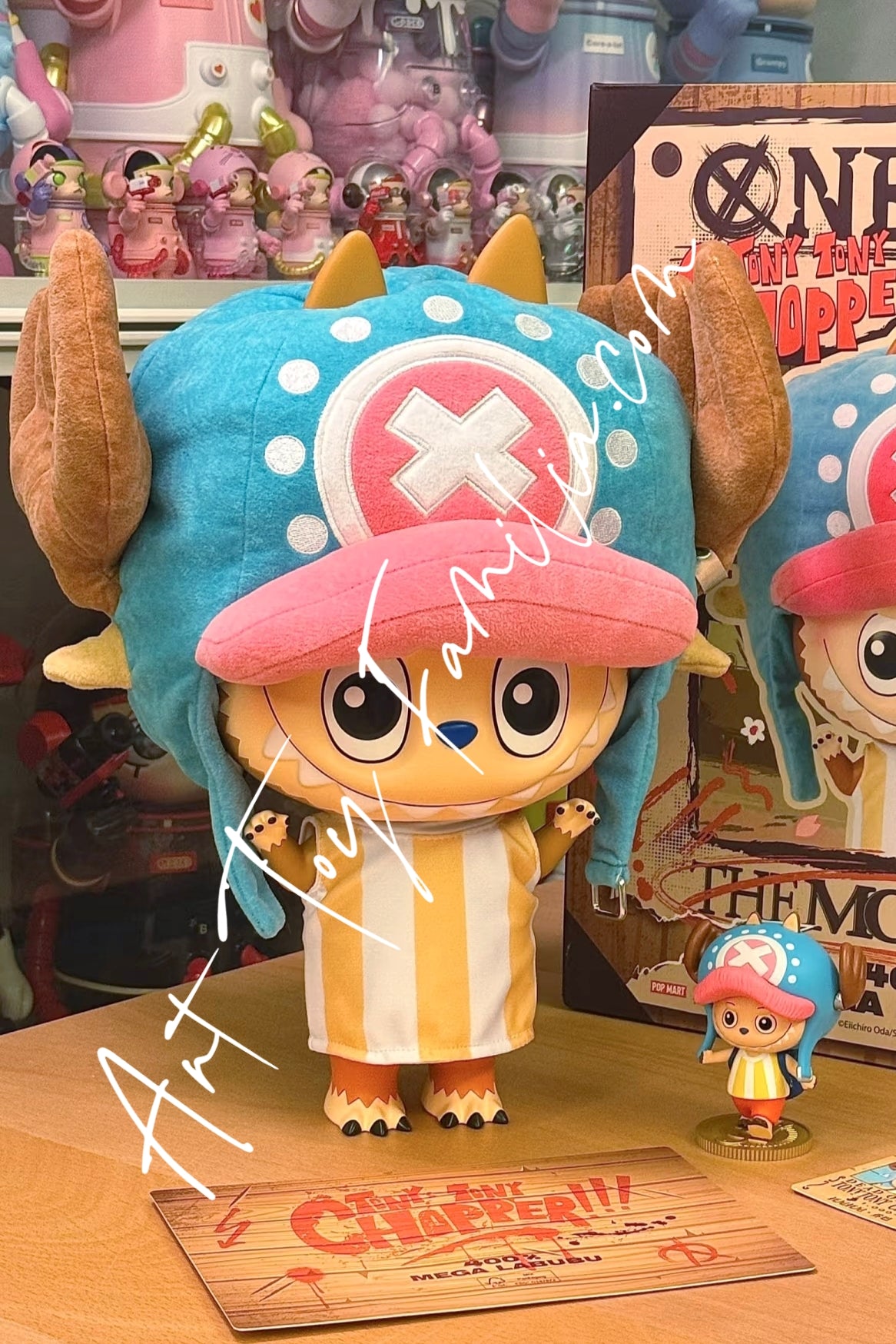 POP MART 400% MEGA Labubu 400% Tony Tony Chopper – Art Toy Familia