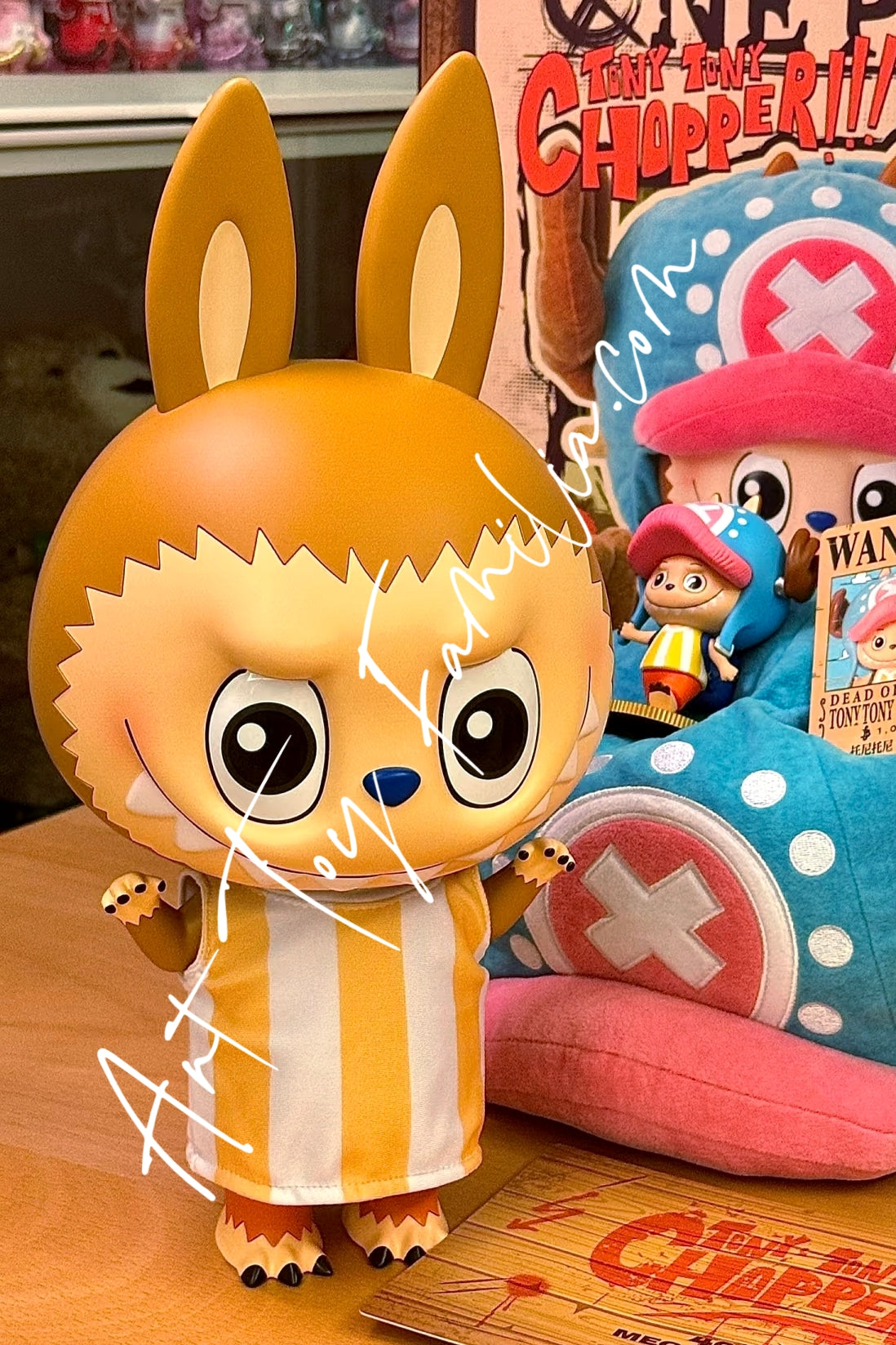 400% MEGA The Monsters Labubu 400% Tony Tony Chopper - 托尼托尼·乔