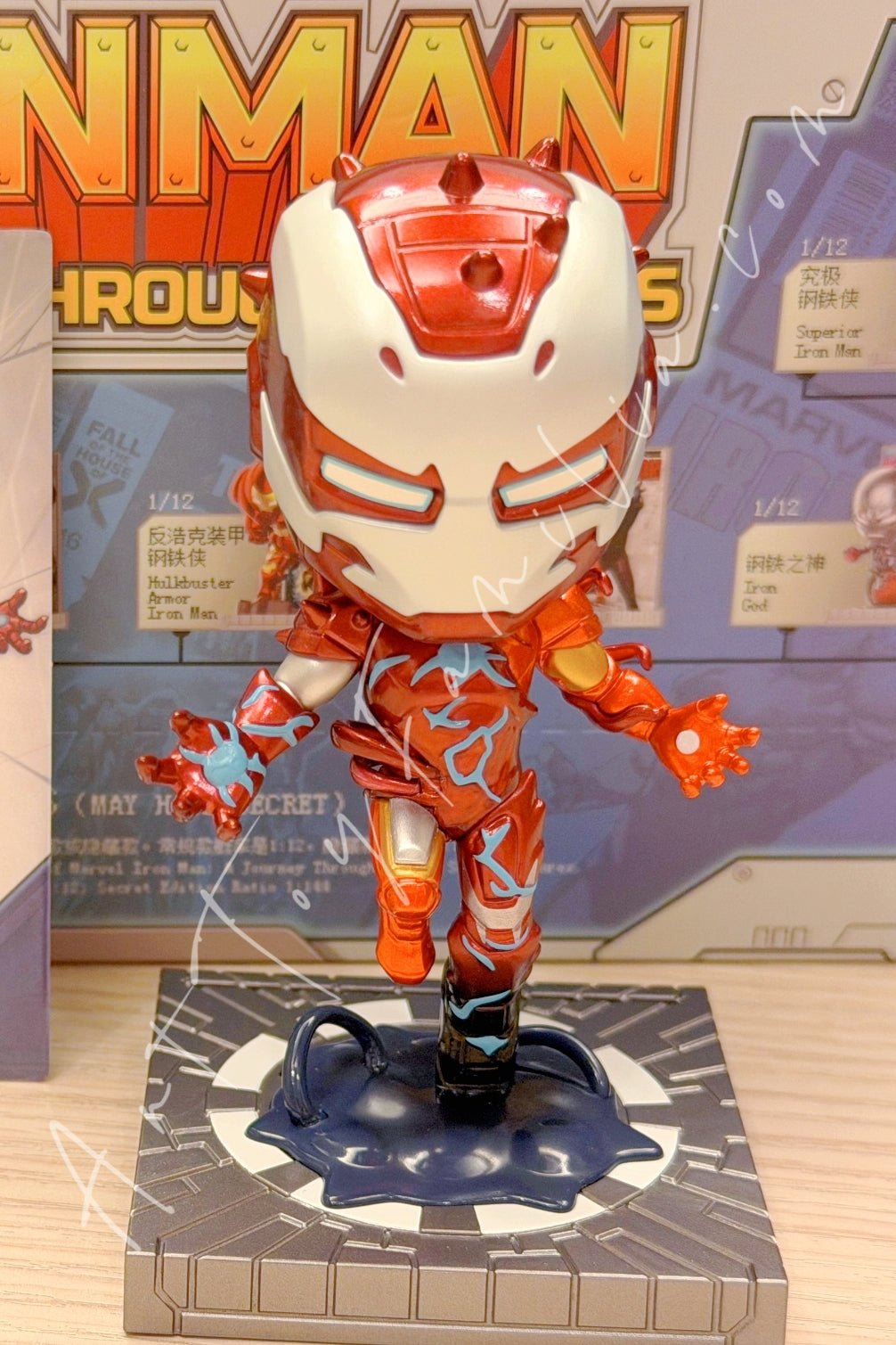 POP MART - Marvel Iron Man: A Journey Through Armors Series Venomized Iron Man