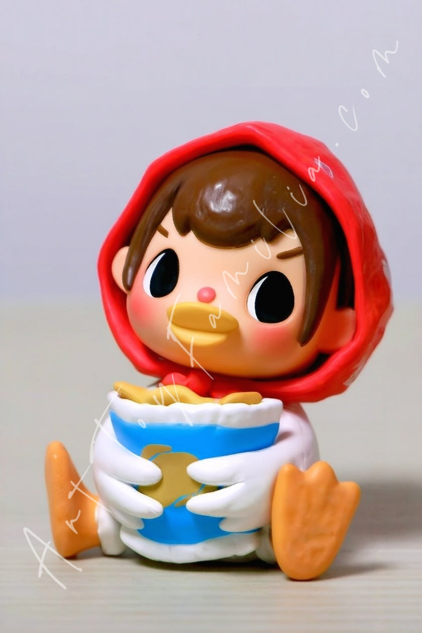 Popmart Merodi Snack Time Series Figures Chip Duckling