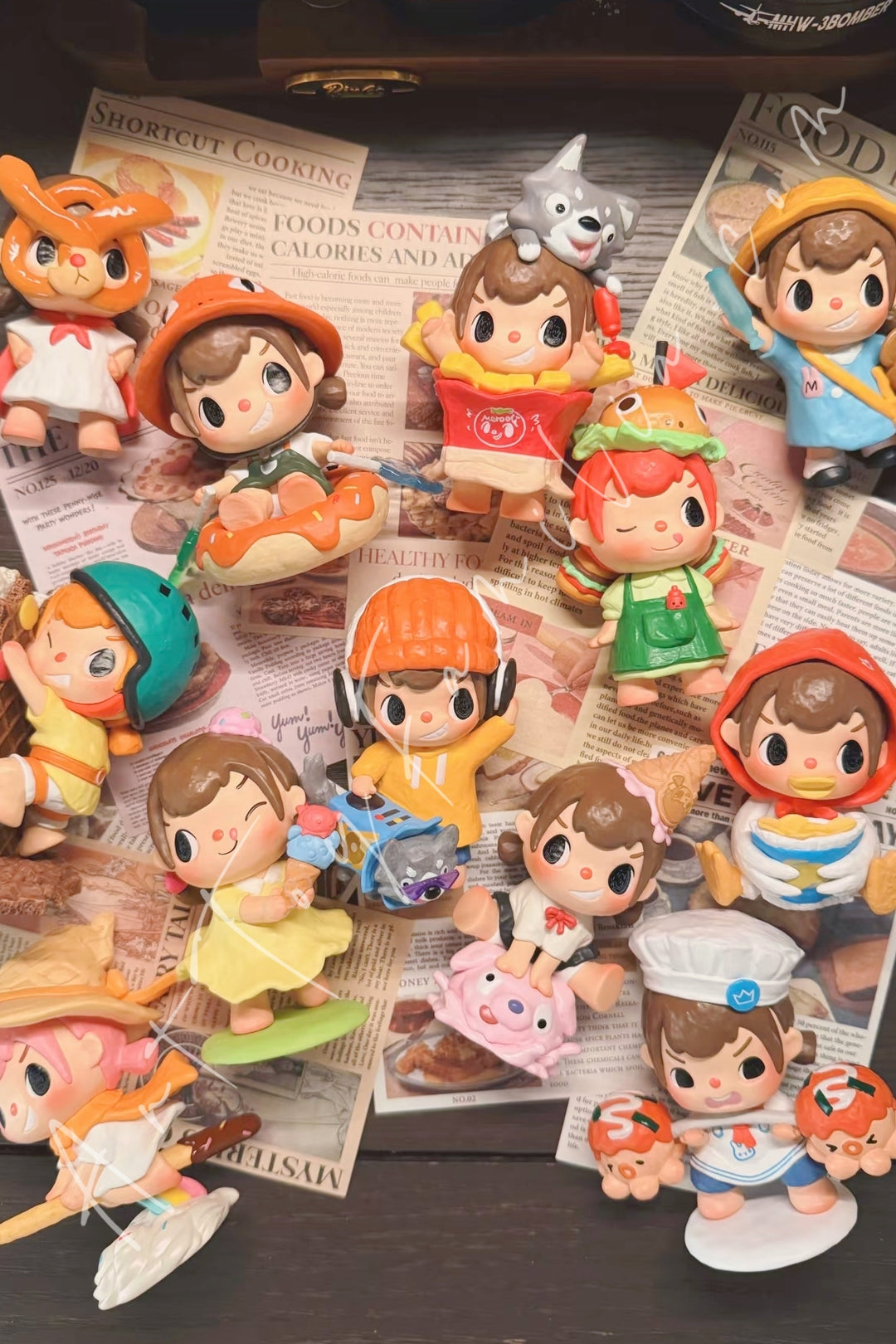 Popmart Merodi Snack Time Series Figures Sealed Full Set