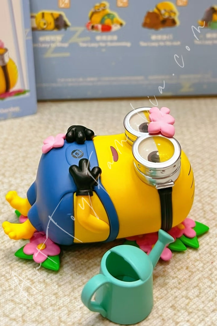 Popmart Minions Lazy Every Day Series Figures Too Lazy to Garden