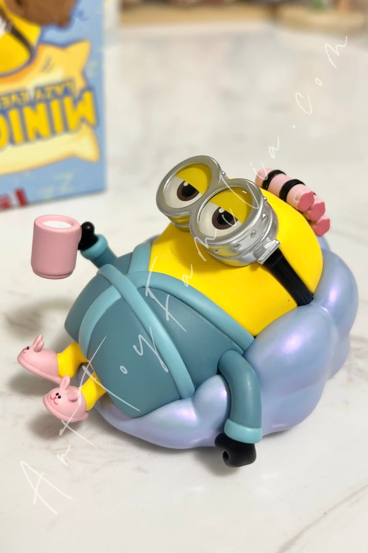 Popmart Minions Lazy Every Day Series Figures Too Lazy to Move (Secret)