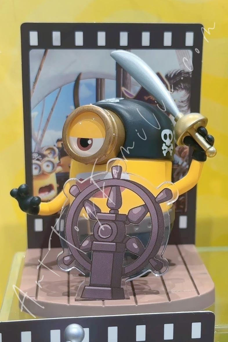 Popmart Minions and Monsters Series Minion Pirate