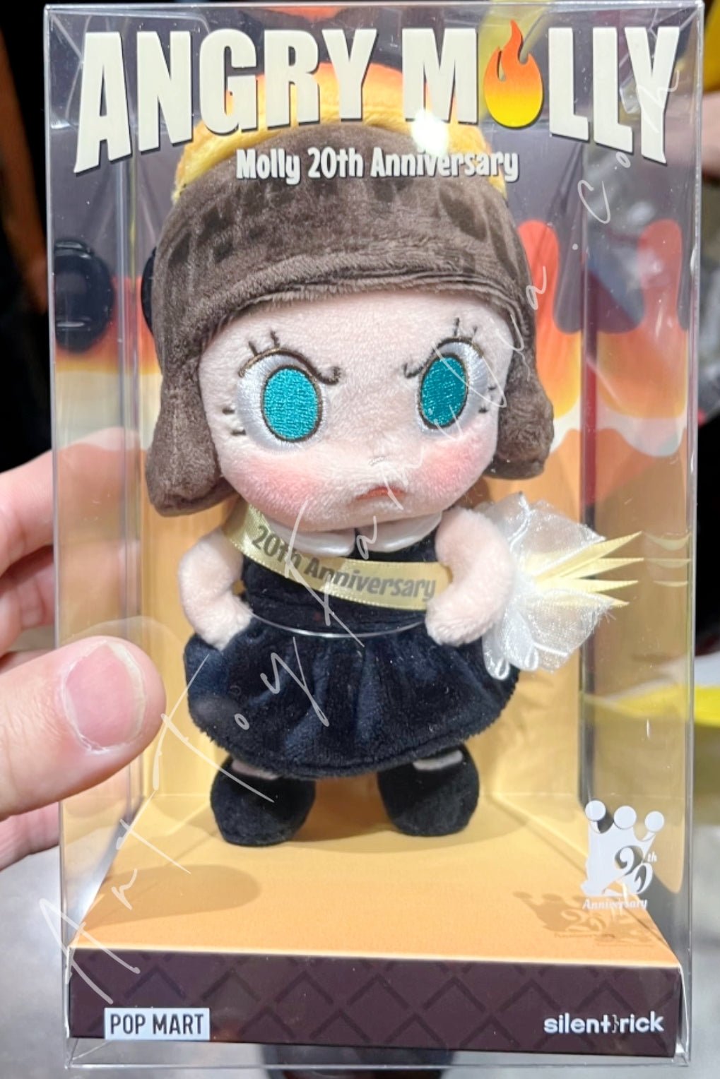 Molly 20th Anniversary Angry Molly Plush Pendant | POP MART – Art