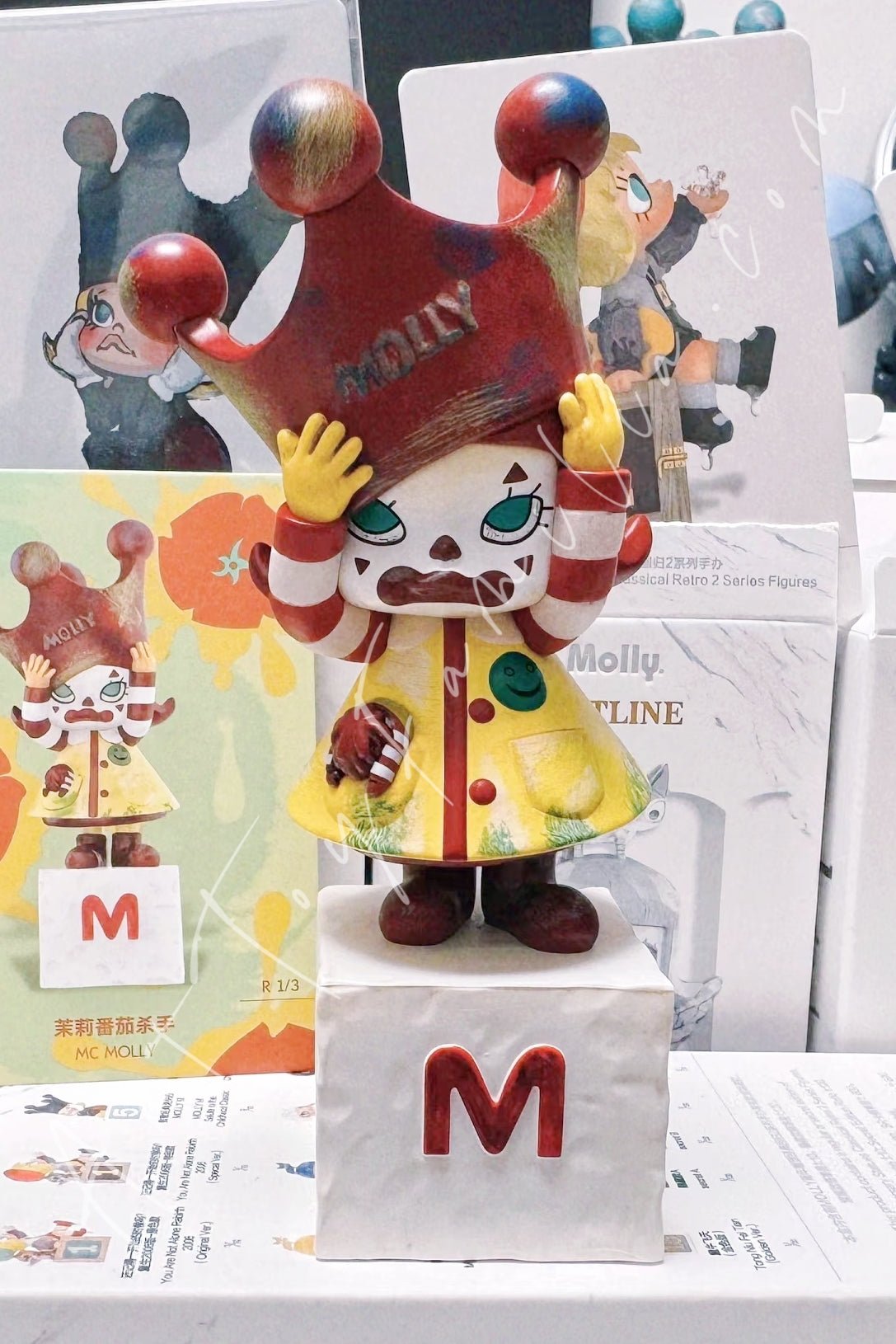 MOLLY Anniversary Statues Classical Retro 2 Series Figures | POP