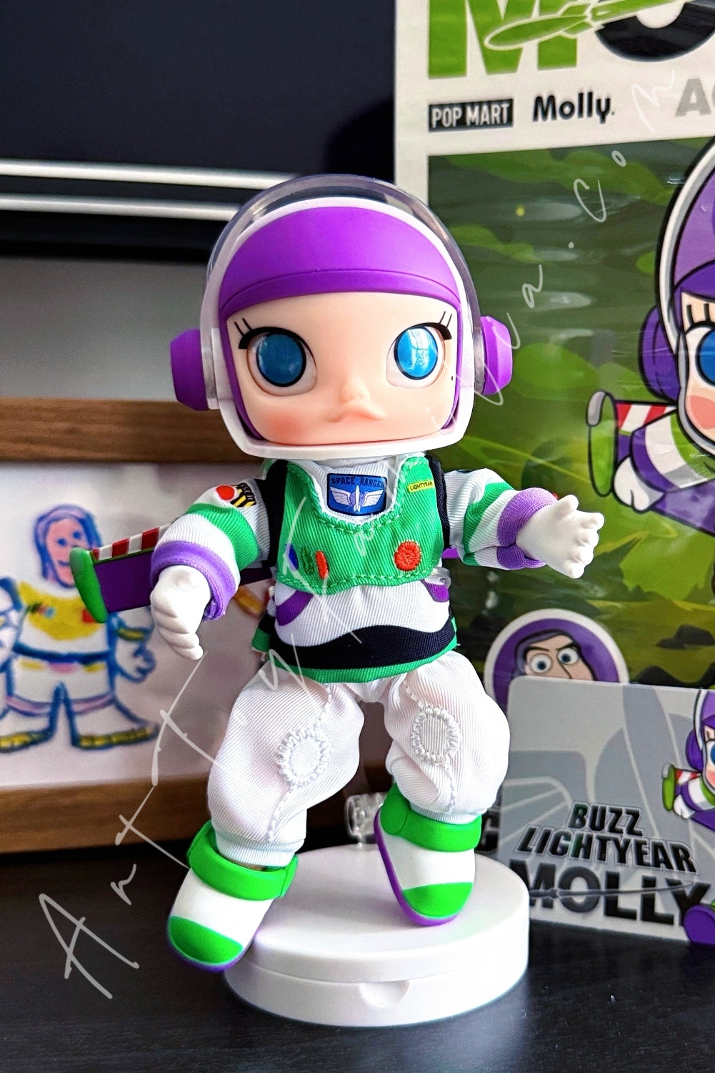 Popmart Molly Buzz Lightyear Action Figure