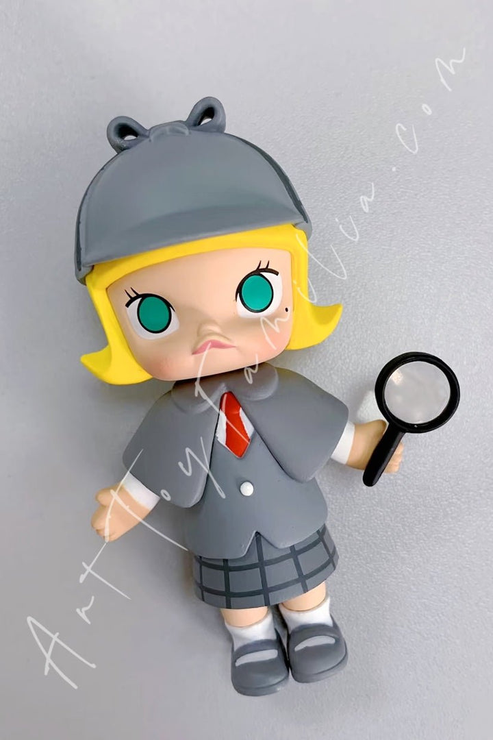 POP MART - Molly Career Series 2 Detective - Gray
