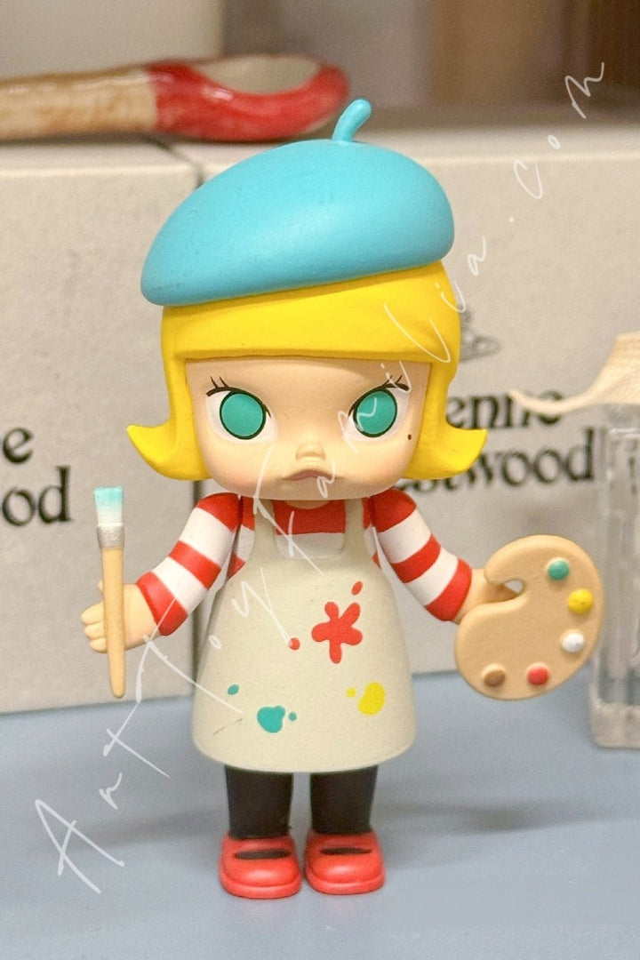 POP MART - Molly Career Series 2 Painter - Green