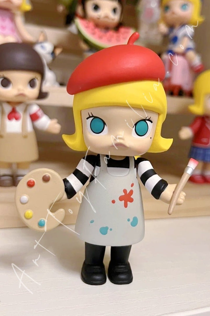 POP MART - Molly Career Series 2 Painter - Red
