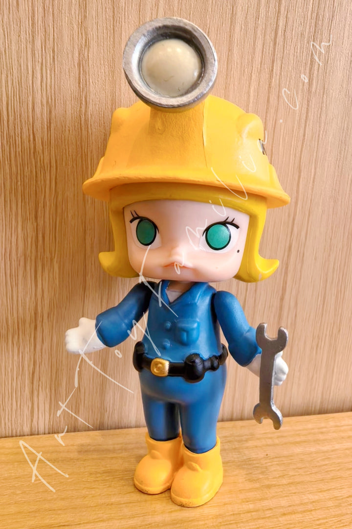 POP MART - Molly Career Series 2 Worker - Blue