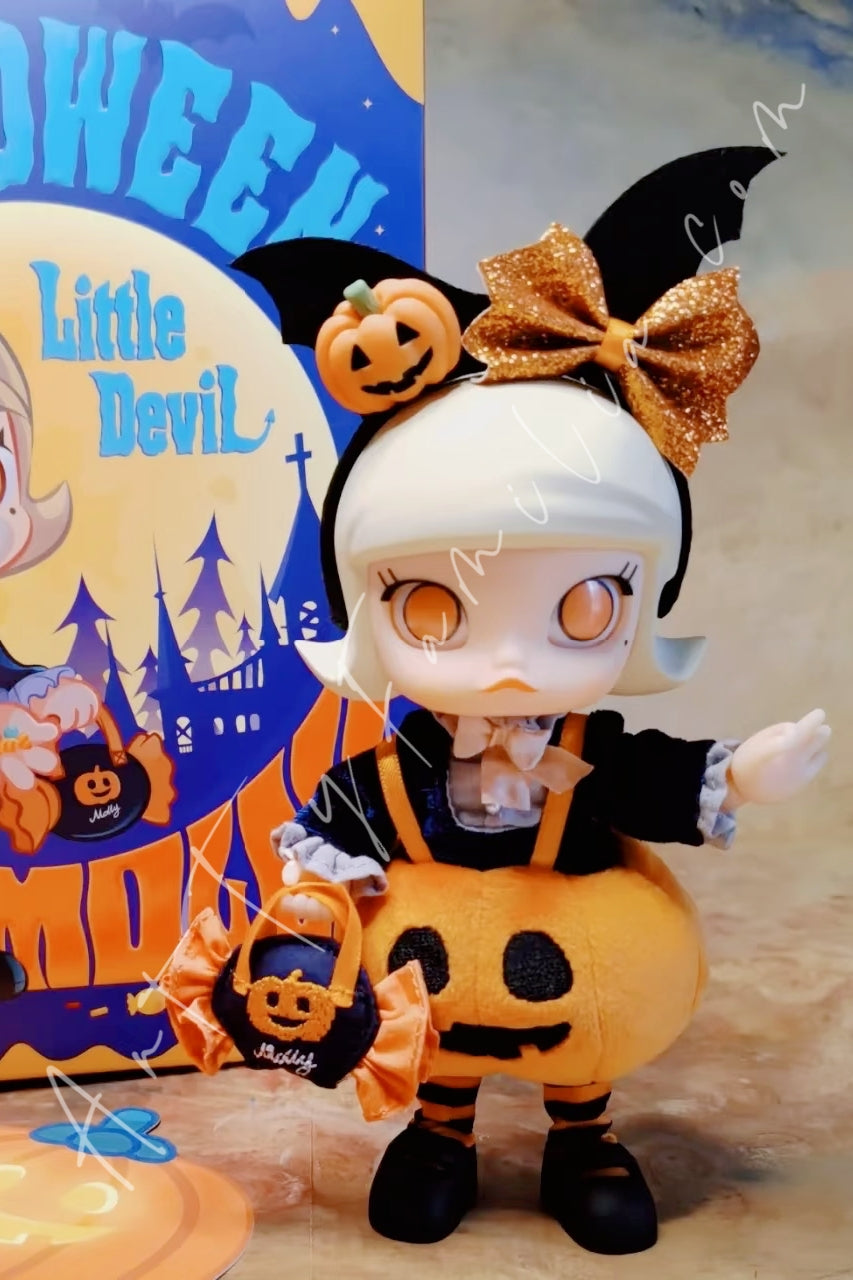 Popmart Molly Halloween Little Devil Action Figure