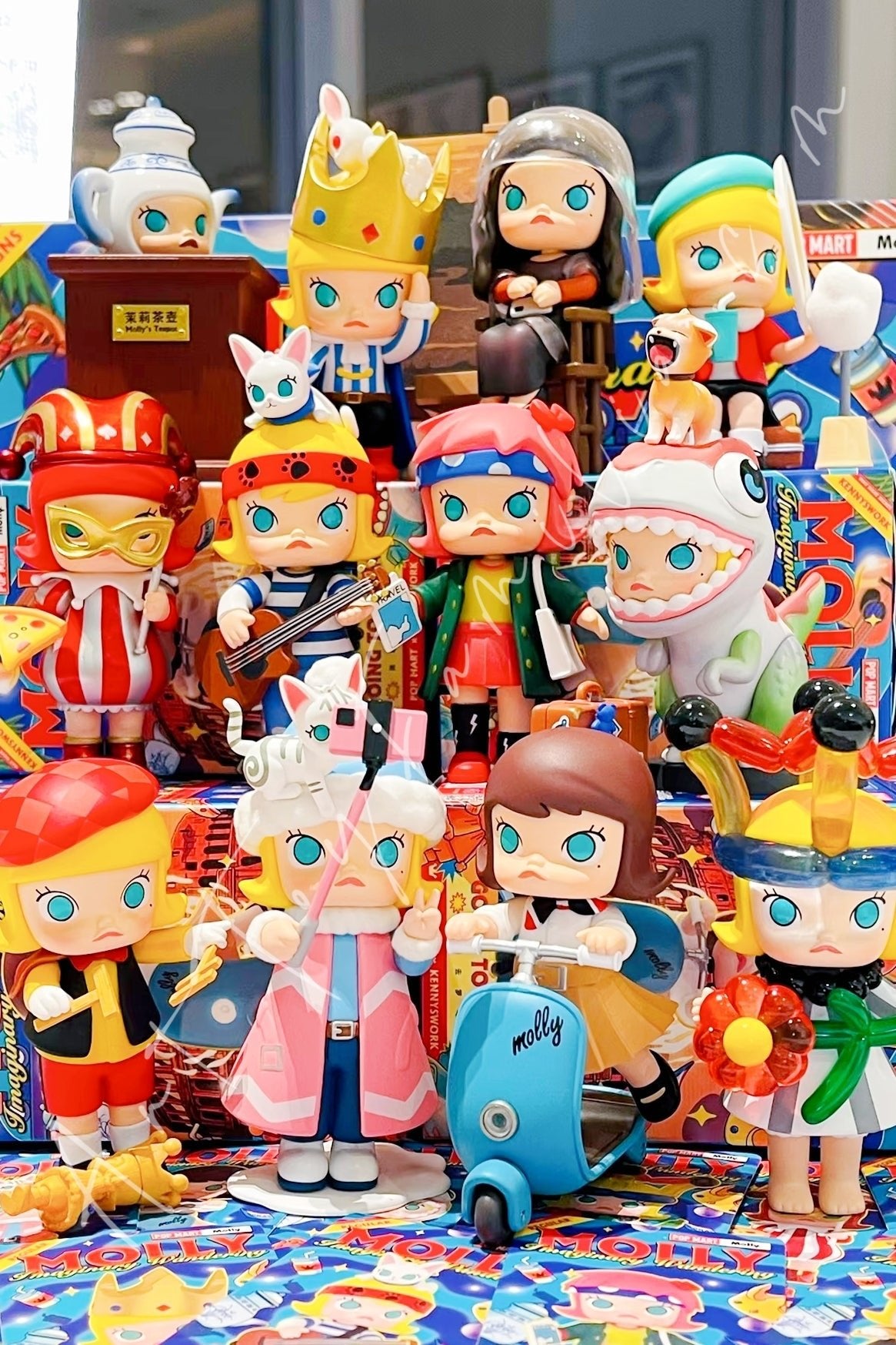 Molly imaginary wandering ノーマルアソートセット Molly Imaginary Wandering Series – Art Toy Familia
