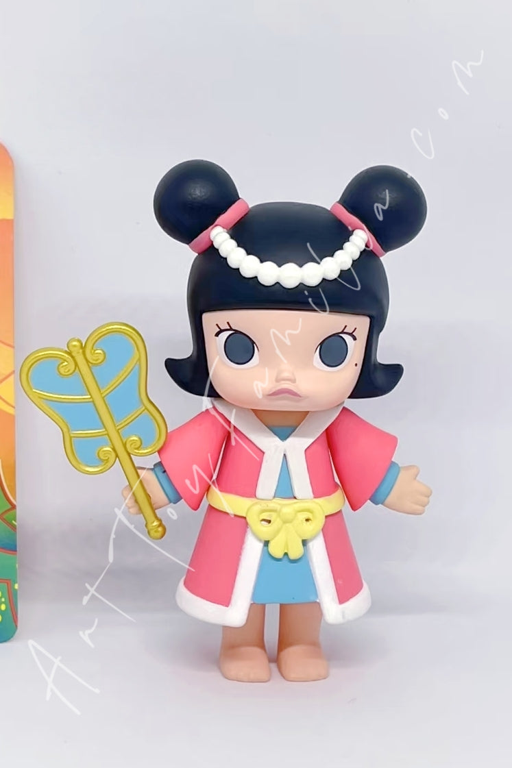 Popmart Molly Journey To The West Series Princess Iron Fan